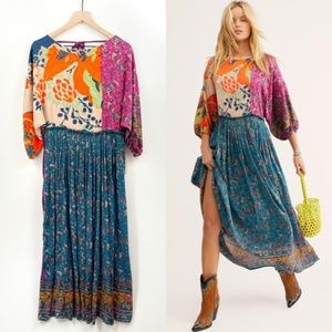 Free People Boho Maxi Dress